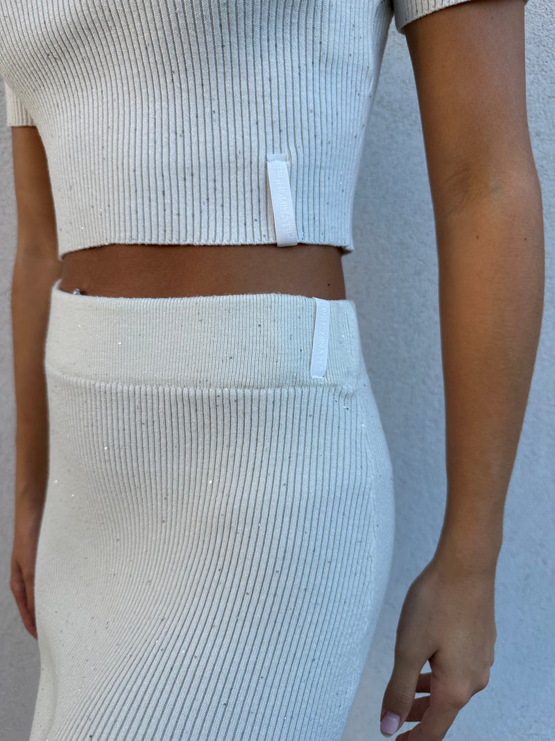 Gonna paillettes PANNA - HINNOMINATE