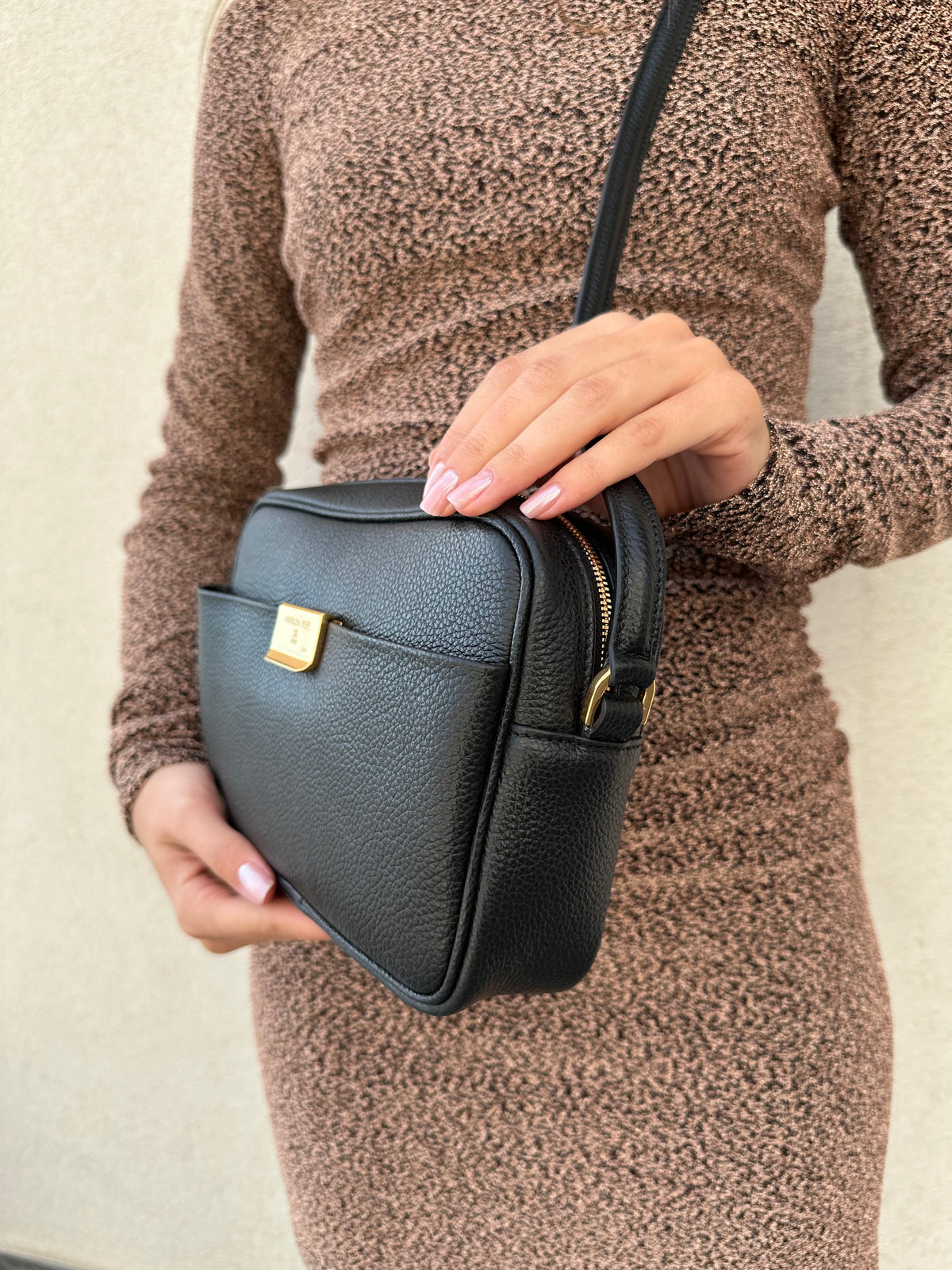 Borsa tracolla basic NERA - PATRIZIA PEPE