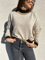 Maglione BEIGE/NERO - VICOLO