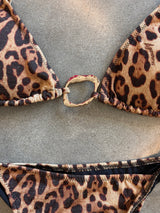 Bikini triangolo LUREX ANIMALIER - 4GIVENESS