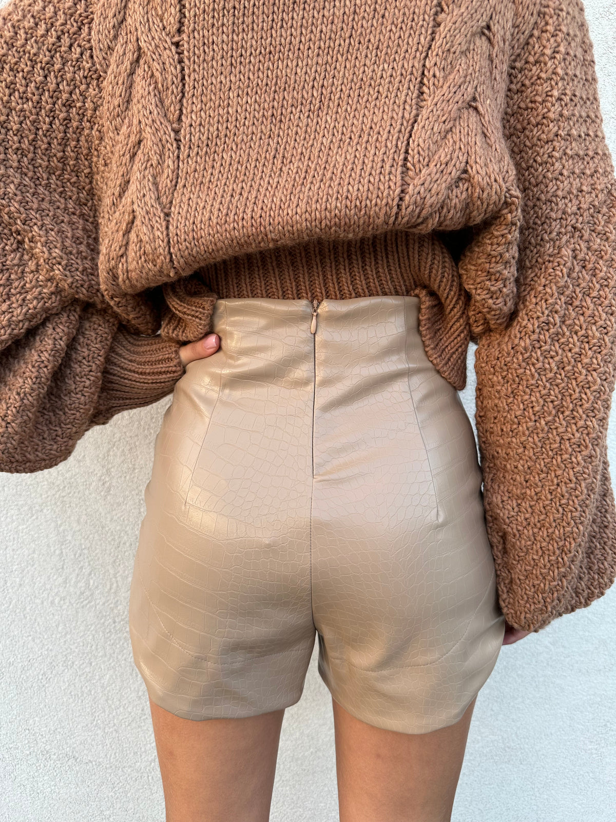 Shorts cocco BEIGE - SILENCE LIMITED