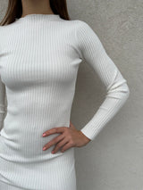 Abito spacchetto PANNA - VICOLO