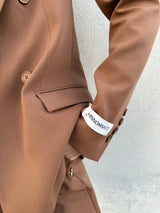 Giacca doppiopetto MOKA - HINNOMINATE