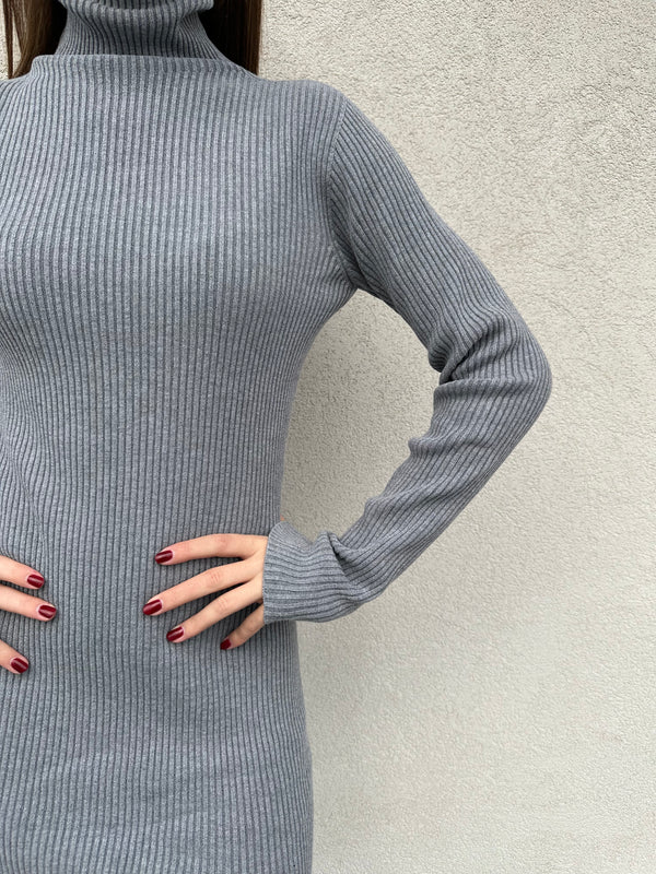 Abito spacchetto GRIGIO - KONTATTO