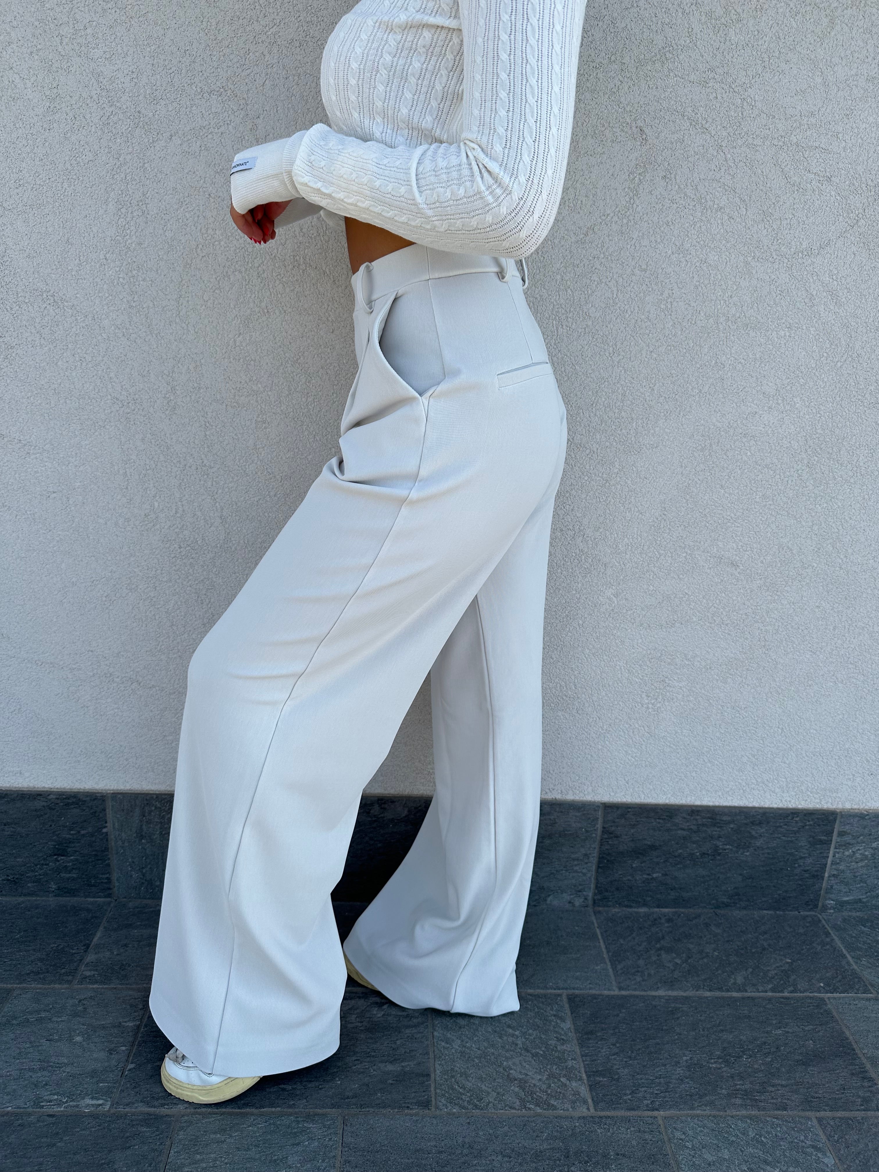Pantalone palazzo GHIACCIO - PATRIZIA PEPE