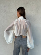 Camicia fiocco BIANCA - VICOLO