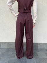 Pantalone gessato lurex - MAR DE MARGARITAS