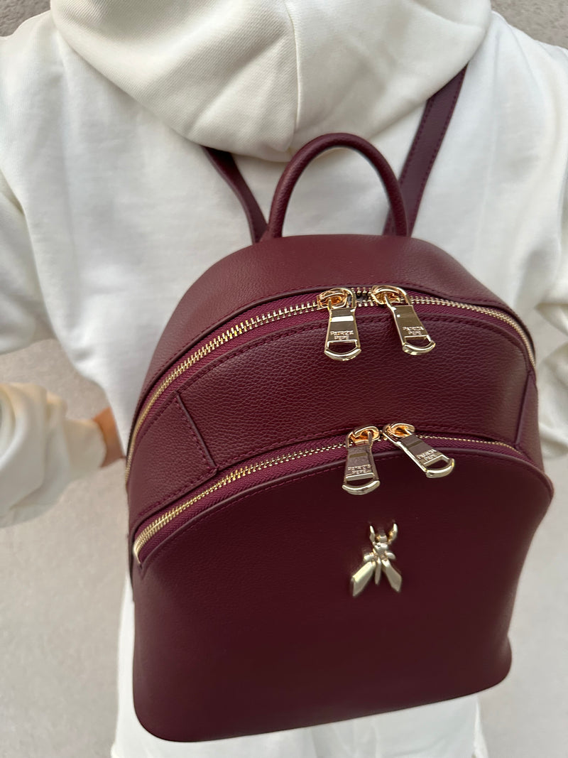 Zainetto fly BURGUNDY - PATRIZIA PEPE