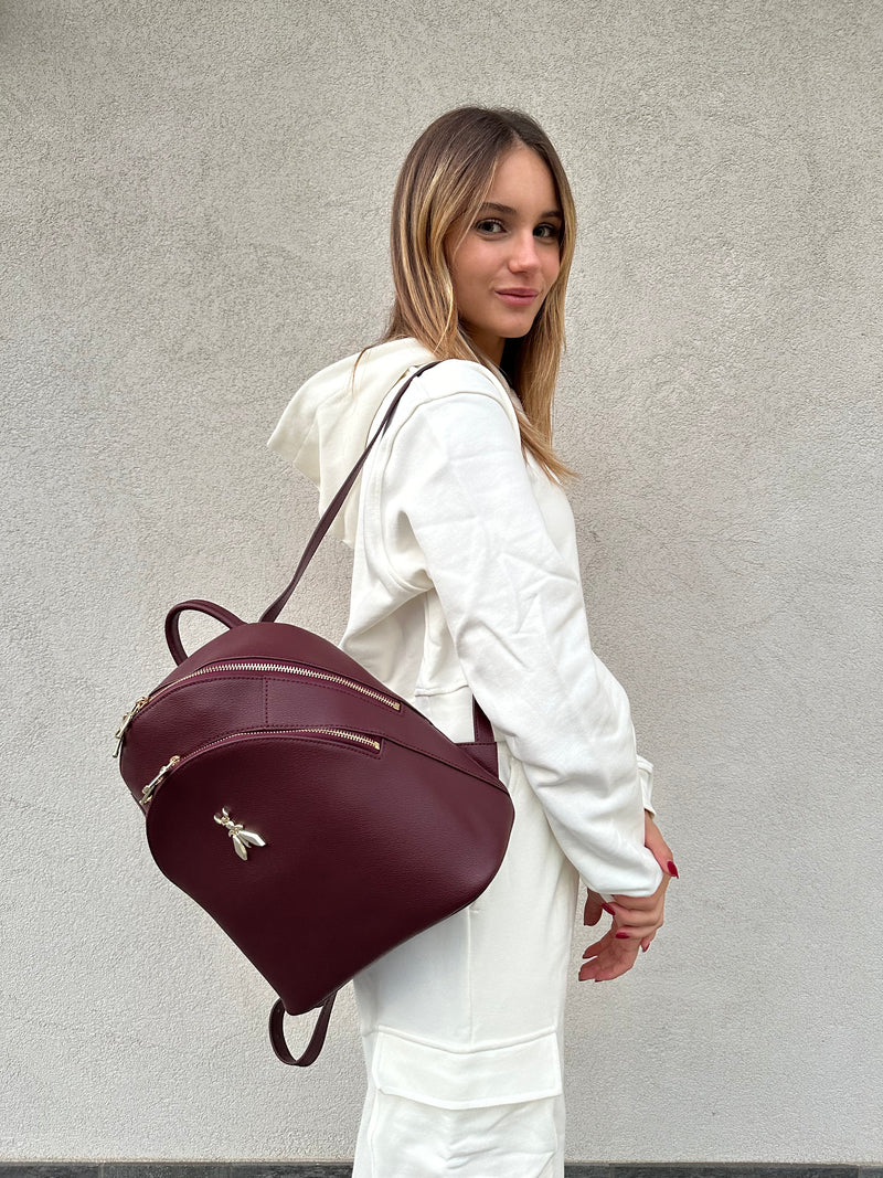 Zainetto fly BURGUNDY - PATRIZIA PEPE