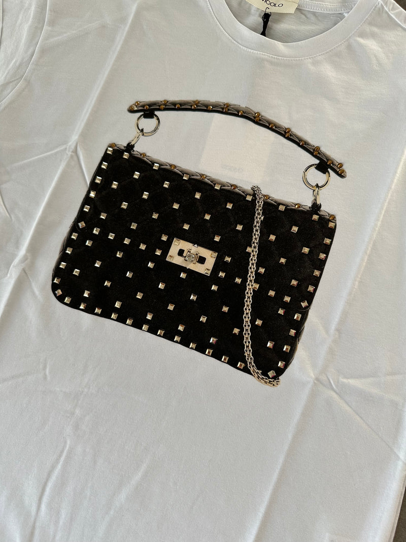 T-shirt borsa rockstud - VICOLO