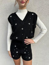 Gilet maglia pietre - VICOLO