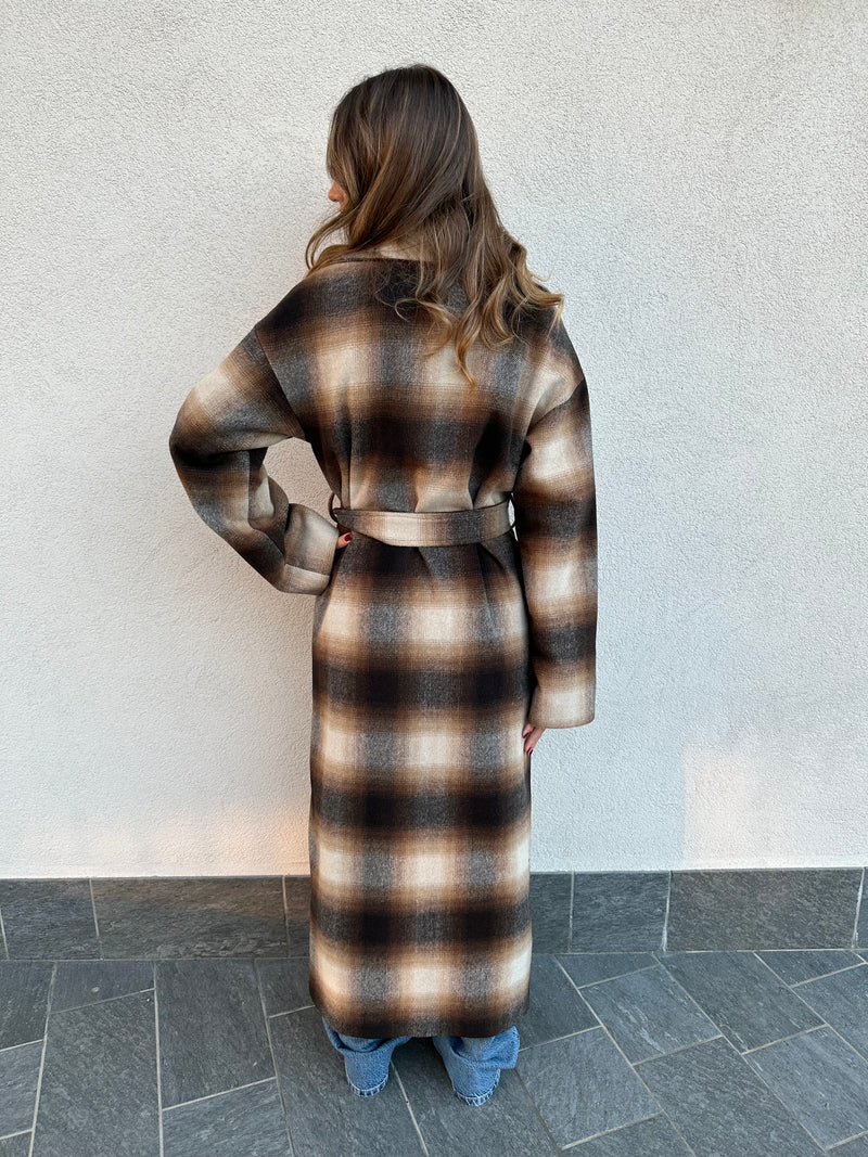 Cappotto a quadri - HINNOMINATE