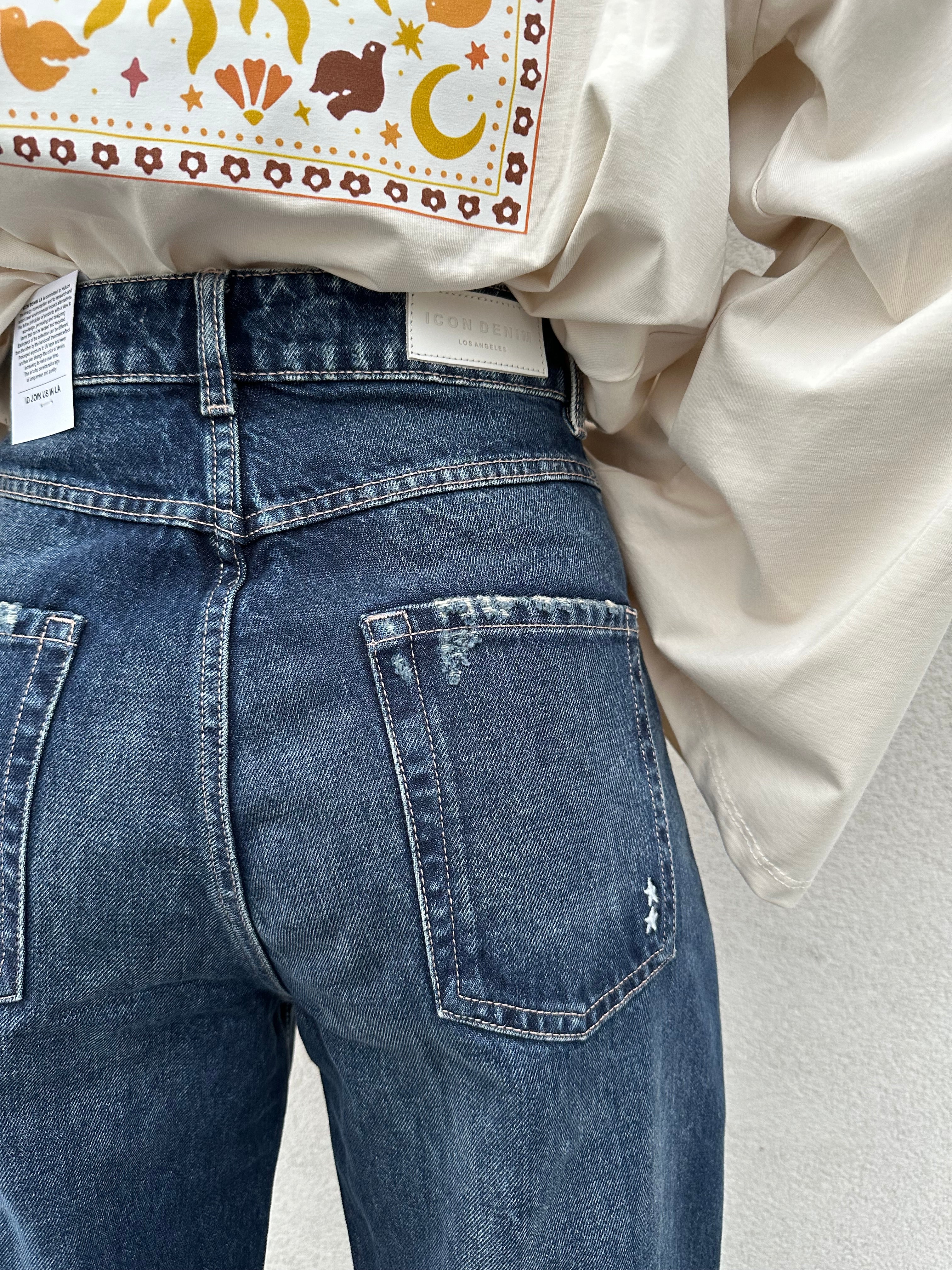 Jeans POPPY Dark Blue - ICON DENIM
