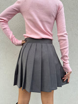 Gonna pieghe GRIGIA - HINNOMINATE