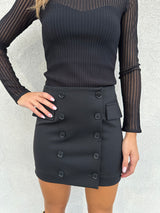 Gonna portafoglio bottoni - PATRIZIA PEPE