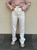 Jeans wide leg BIANCO - PATRIZIA PEPE