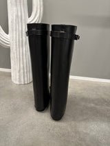 Stivale rovesciato fibbia argento - VIAROMA15