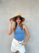 Cappello in rafia - PATRIZIA PEPE