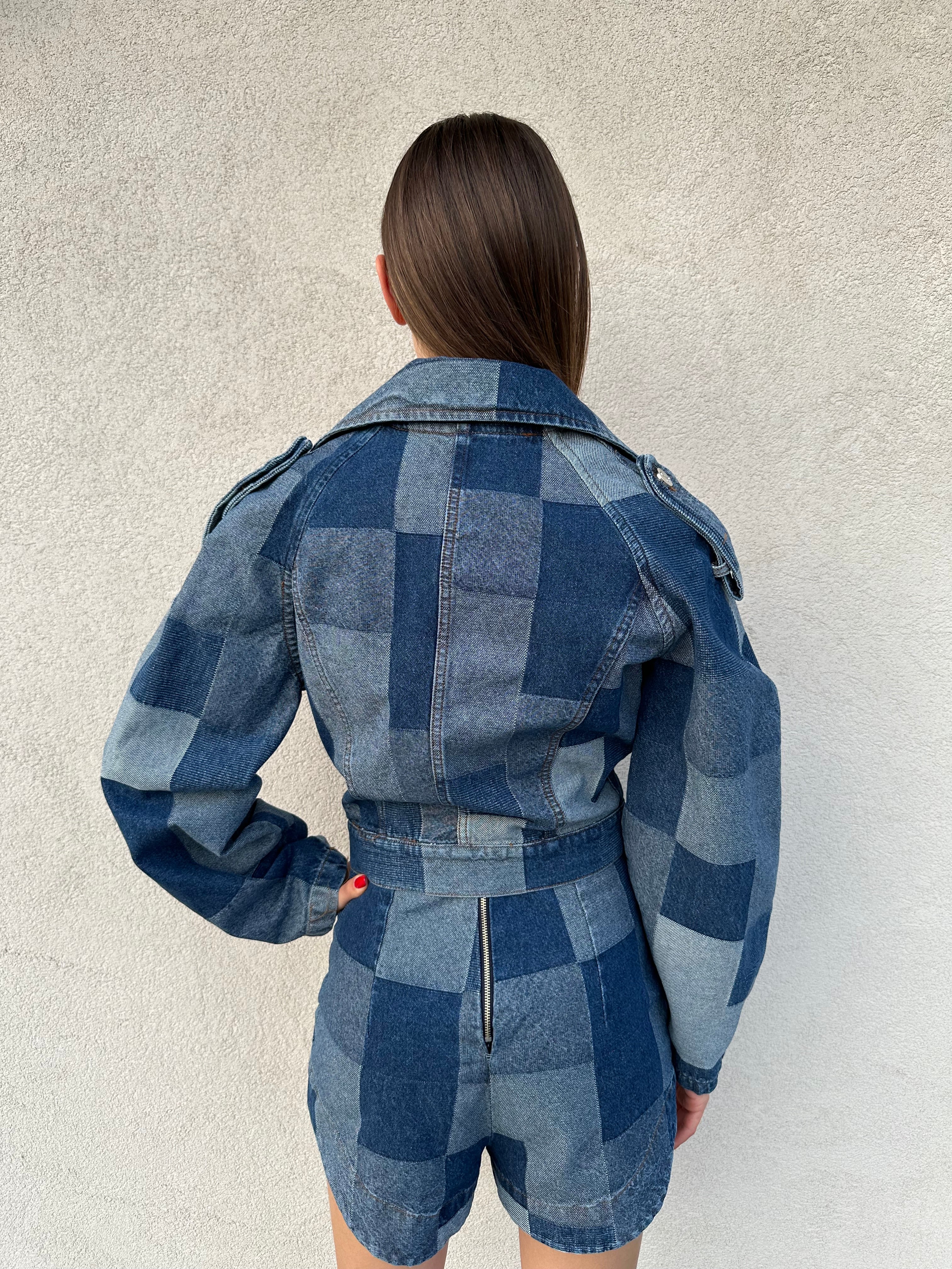 Giubbino patchwork DENIM  - SILENCE LIMITED