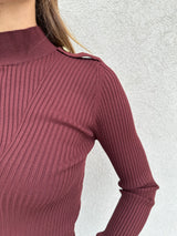 Lupetto militare BORDEAUX - VICOLO