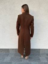 Cappotto monopetto MORO - SILENCE LIMITED