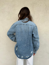 Camicia denim rotture - HINNOMINATE