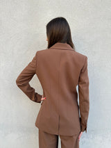 Giacca doppiopetto MOKA - HINNOMINATE