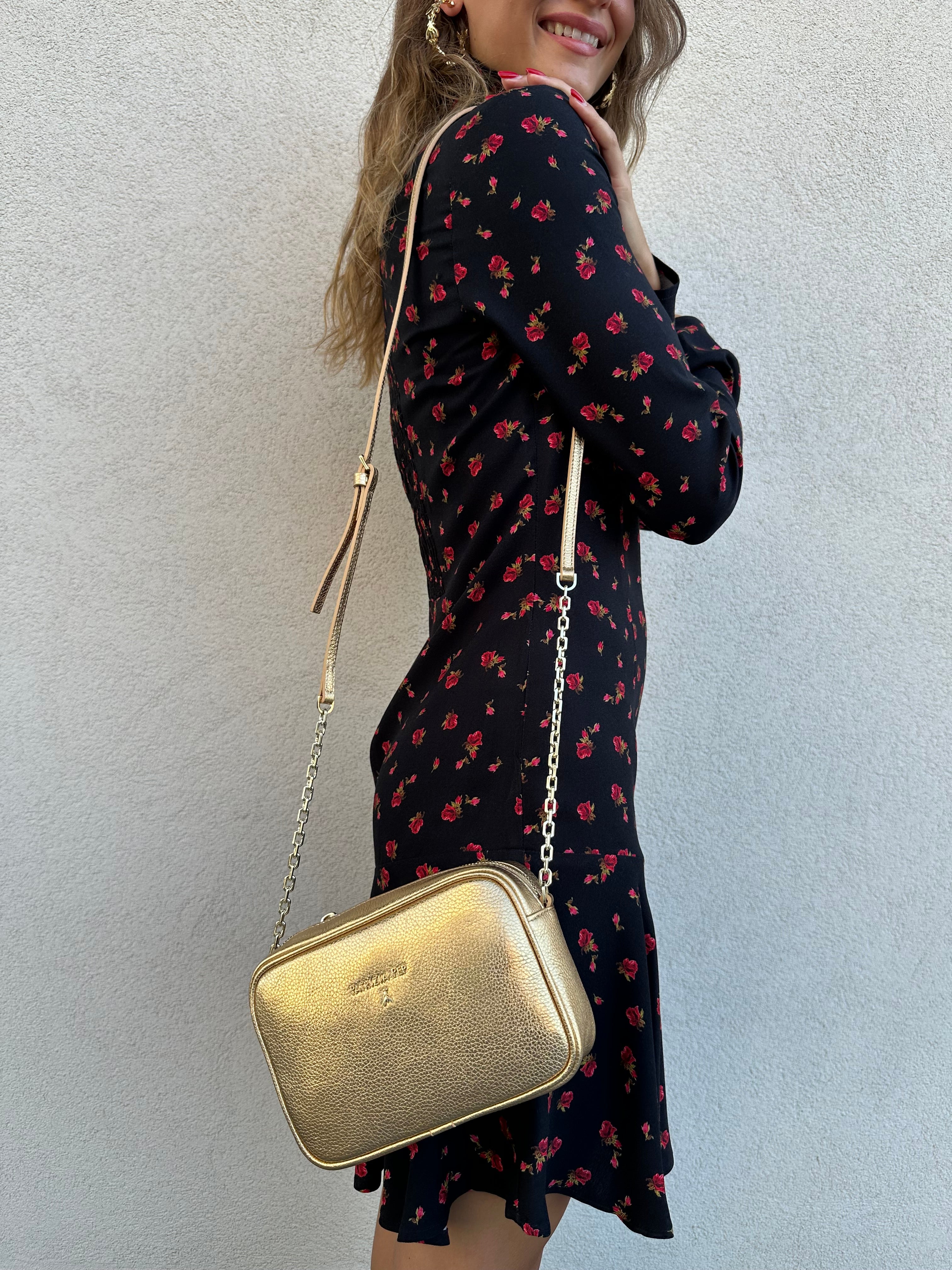Camera bag con catena ORO - PATRIZIA PEPE
