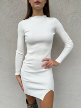 Abito spacchetto PANNA - VICOLO