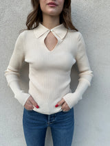 Maglia goccia NATURALE - VICOLO