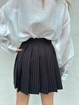 Gonna pieghe GESSATA - HINNOMINATE