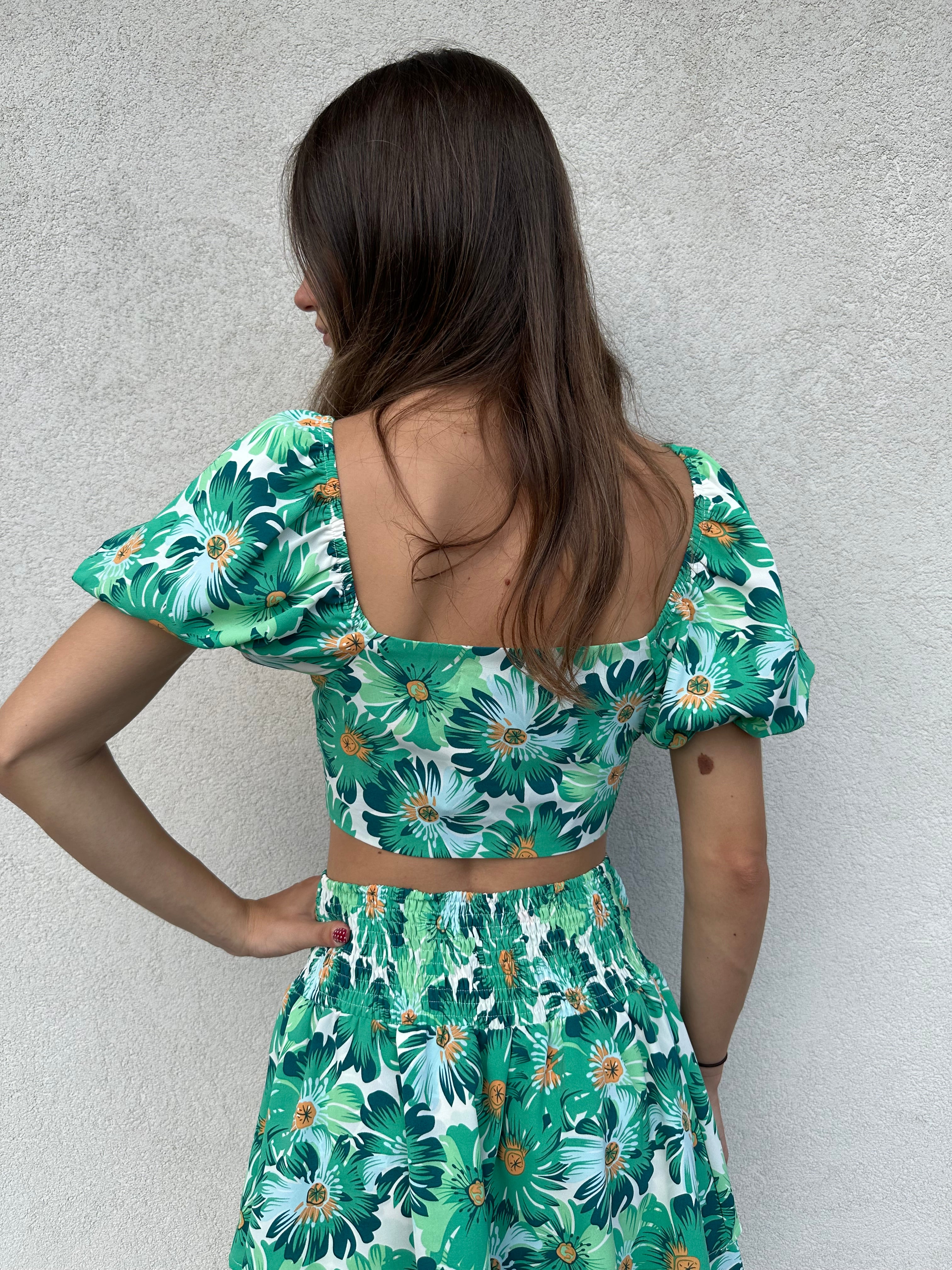 Coordinato fantasia verde - ANNAROCK