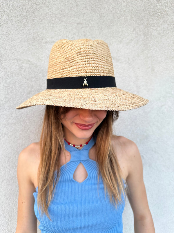 Cappello in rafia - PATRIZIA PEPE