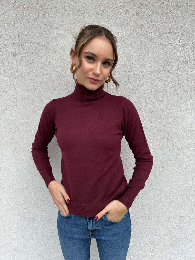 Dolcevita basic BORDEAUX - VICOLO