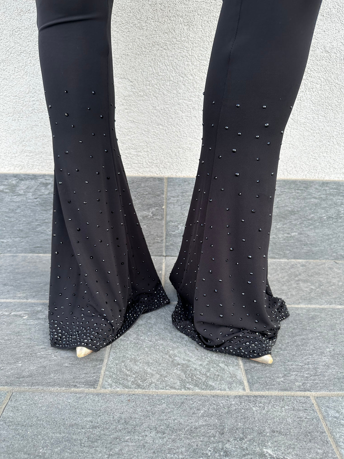 Pantalone flare con strass - PATRIZIA PEPE