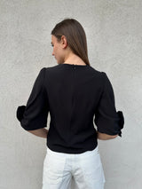 Maglia fiocchi NERA - VICOLO