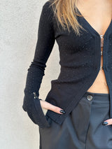 Maglia strass neri - PATRIZIA PEPE