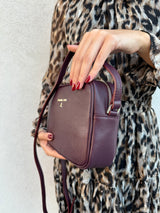 Borsa tracolla basic BORDEAUX - PATRIZIA PEPE