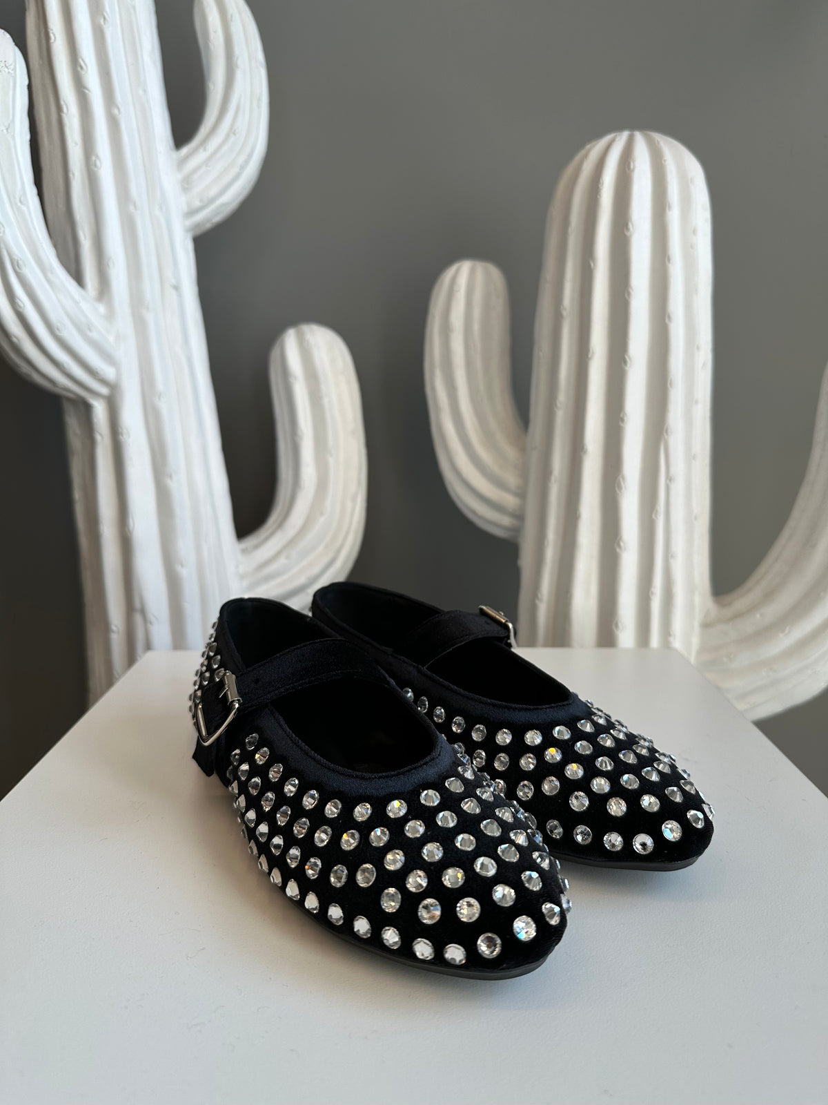 Ballerine strass NERA - OVYÈ