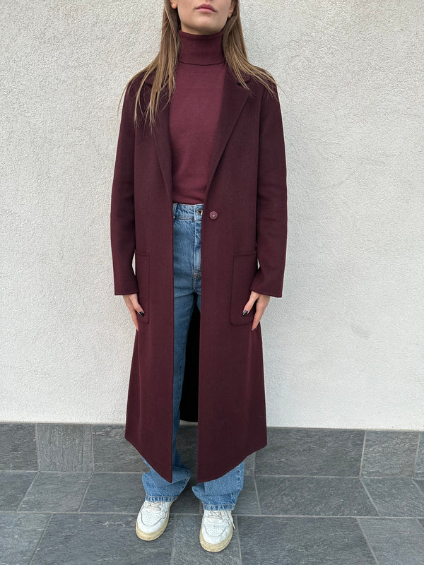 Cappotto lungo BORDEAUX - VICOLO