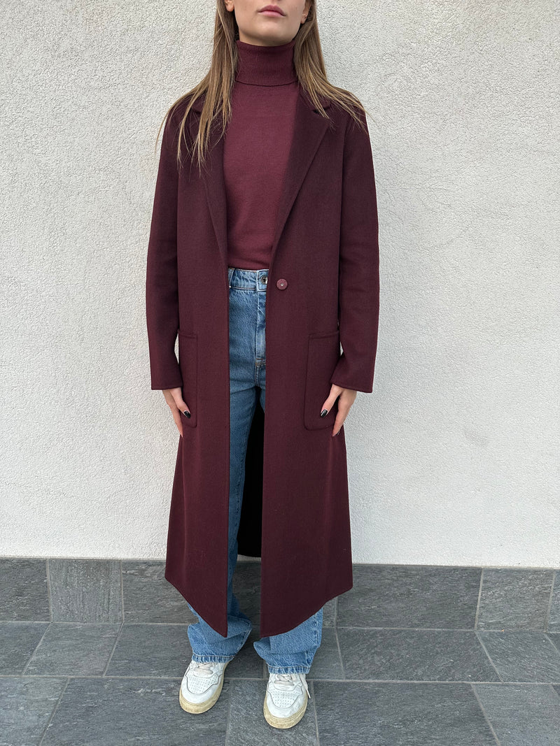 Cappotto lungo BORDEAUX - VICOLO