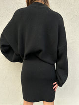 Gonna in maglia NERA - VICOLO