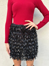 Gonna frangette paillettes - VICOLO