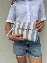 Pochette righe azzurre - HINNOMINATE