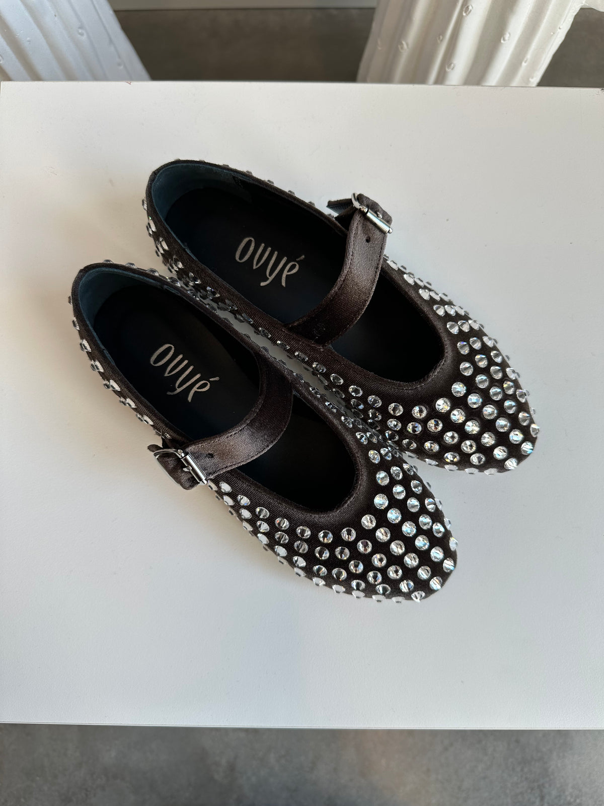 Ballerine strass MORO - OVYÈ