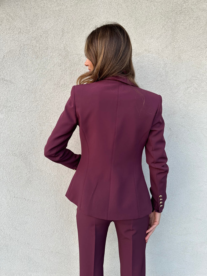 Giacca libra BORDEAUX - SILENCE LIMITED