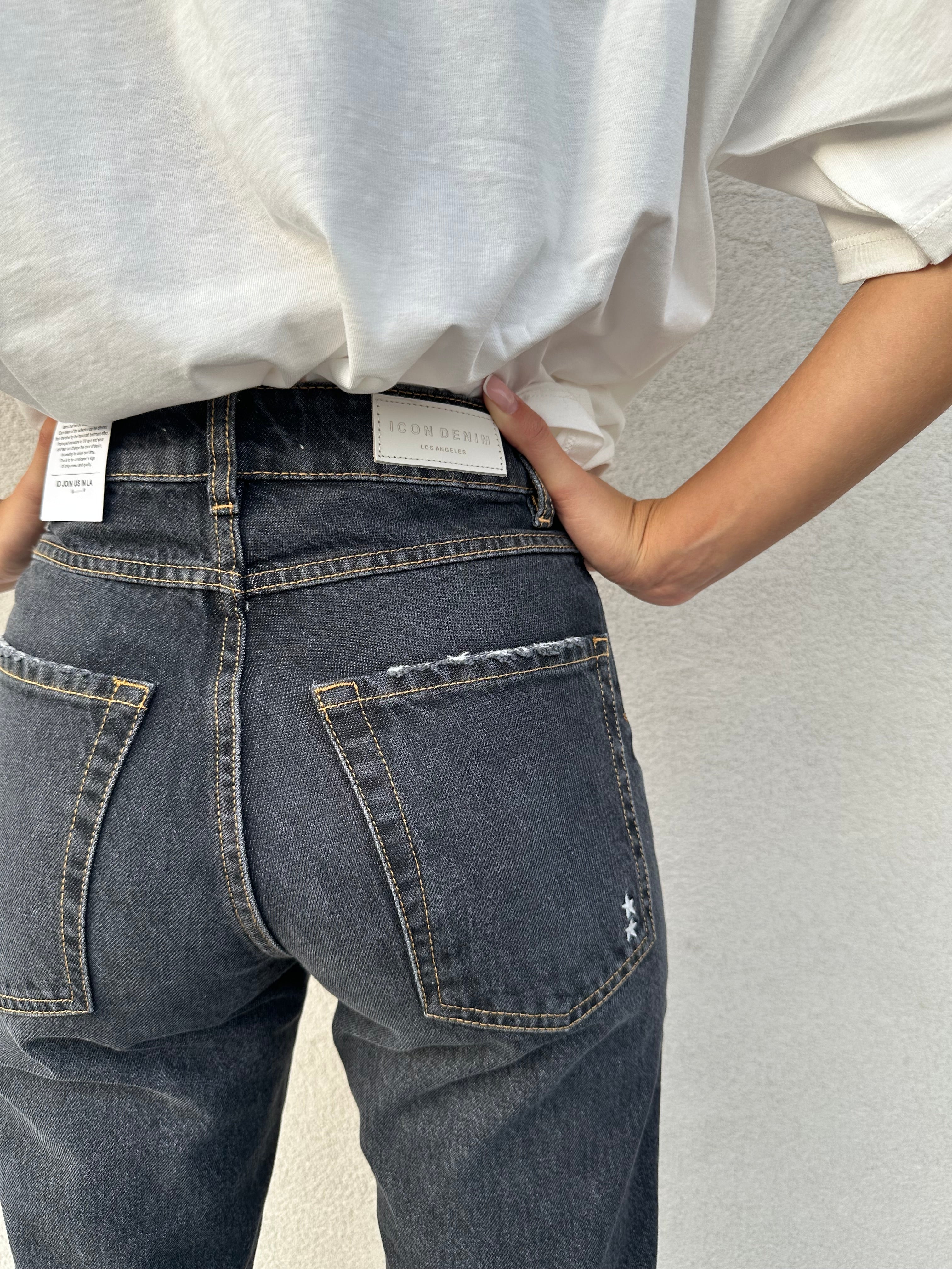 Jeans JILL noir - ICON DENIM