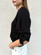 Maglia fiocchi NERA - VICOLO