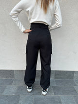 Pantalone cargo NERO - VICOLO