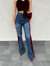 Jeans maxi fiocco - SILENCE LIMITED